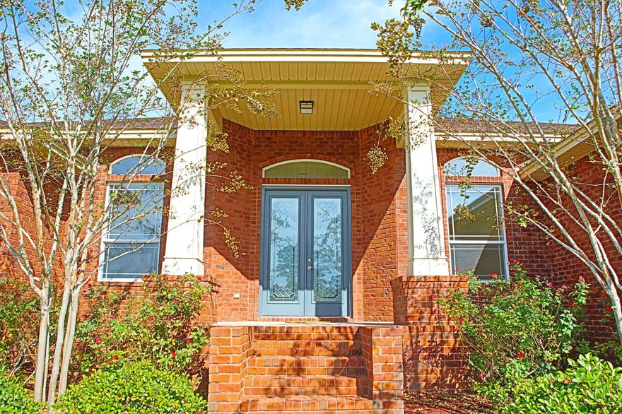 Welcome home to Swift Creek Plantation. One of the newer subdivision in Niceville. A quality home built by Craftsman Homes is waiting for you to add your personal touch. The open floor plan makes for great entertaining options with high ceilings and 2 living areas. You will enter through the double doors with leaded glass design into a foyer with tile floors. To the right is the formal dining room and to the left is a living room or an office. The foyer opens to a spacious family room. The kitchen is open to the family room with 20 x 20 tile, granite counter tops and lots of cabinets for storage. A small walk-in pantry with lots of shelving for organizing. The LG French door refrigerator along with the GE smooth top stove, microwave, and dishwasher all in stainless steel convey. The breakfast bar makes for a great place to sit and chat while preparations are made in the kitchen. There is also an eat-in breakfast kitchen and a built-in desk for doing homework or for organizing your bills. The large master suite is on the the right side of the home with a double treyed ceiling, ceiling fan, and two closets for all your shoes and clothes.  The master en suite has an 8' double vanity with great storage in the cabinets.  The natural light comes through the window above the great jetted tub with tile surround that you can relax in after a long day.  You also won't be disappointed in the walk-in custom tiled shower with dual shower heads and a bench that is the width of the shower.  A private water closet and a linen closet for sheets and towels.  The additional 3 bedrooms are on the opposite side of the home.  The front two bedrooms are separated by the Jack 'n' Jill style bathroom, double vanity and a separate room with the shower and toilet. The middle bedroom also features a small walk-in closet.  The hallway has 2 additional closets for linens or extra storage. The 3rd bedroom at the back of the home has a small walk-in closet as well and next to a full bathroom.  The guest bathroom features tile floors with oversize single vanity and a tub shower with tile surround.  There is also a door that leads to the backyard and would be great access if you added a pool or hot tub.  The laundry room has plenty of room for your additional refrigerator or freezer.  The yard is sodded with zoysia grass, privacy back fenced yard, and a sprinkler system for easy maintenance.  