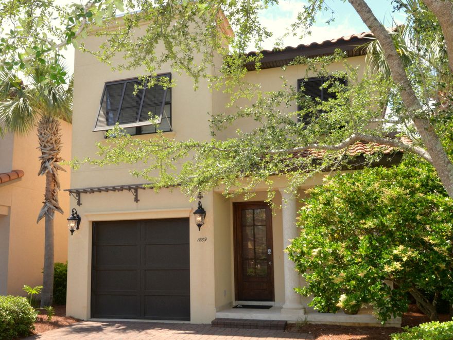 PARADISE JUST GOT CLOSER! Located in the world class Sandestin Golf & Beach Resort with amenities galore choose your enjoyment! This lovely three bedroom, three & a half bath Mediterranean villa features beautiful views of the Baytowne golf course from the covered patio as well as the upstairs balcony. The house has never been rented, is in immaculate condition, & is sold fully-furnished with comfortable, quality furniture. The open floor plan allows the gourmet kitchen with granite & stainless appliances, the living room, dining room, & the patio to flow seamlessly together. Bonus features include an oversized garage, a private balcony accessible from the master bedroom, & closet with built-ins. Villa Lago offers residents & their guests a community pool & clubhouse & allows you