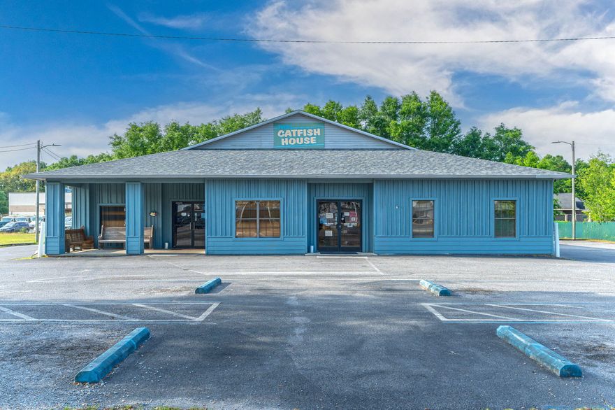 Don't miss this rare opportunity to own a high-visibility, income-producing commercial property in the heart of Milton's bustling retail corridor. 5129 Dogwood Drive is home to David's Catfish House, a well-established and beloved local restaurant, operating successfully at this location for over two decades.