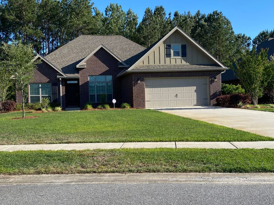 Immaculate, MOVE-IN READY Brick Home in Whispers neighborhood of Hammock Bay! This home has a great floorplan offering plenty of living space. Three spacious bedrooms, an office, formal dining room, large kitchen overlooking the family room. Gorgeous granite in the kitchen and bath add to the luxurious feel of this home. This home has a covered screened porch and a great size back yard for entertaining. Upgrades include the screened porch, 2 inch faux wood blinds, gutters and a security system. Located in the prestigious area of Hammock Bay, a 3,000-acre bay front master-planned residential community nestled in the quiet surroundings of Freeport, Florida.Hammock Bay has all the first-class amenities typically found in popular resorts and communities in the South Walton area.