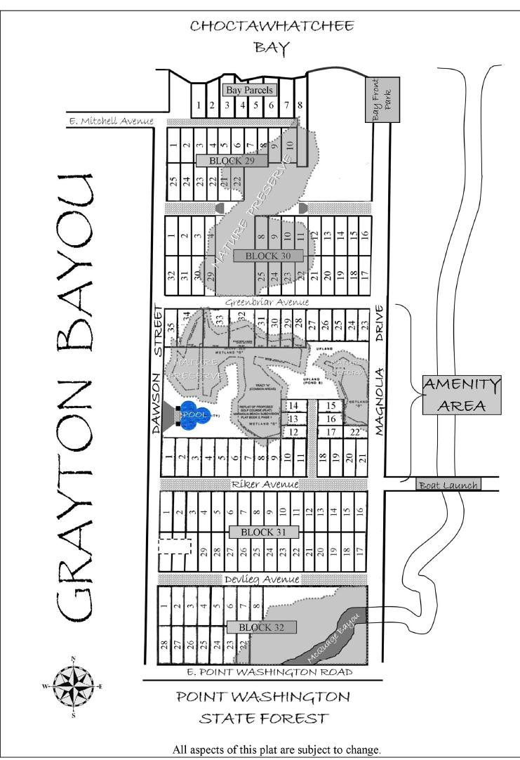 GRAYTON BAYOU - Land