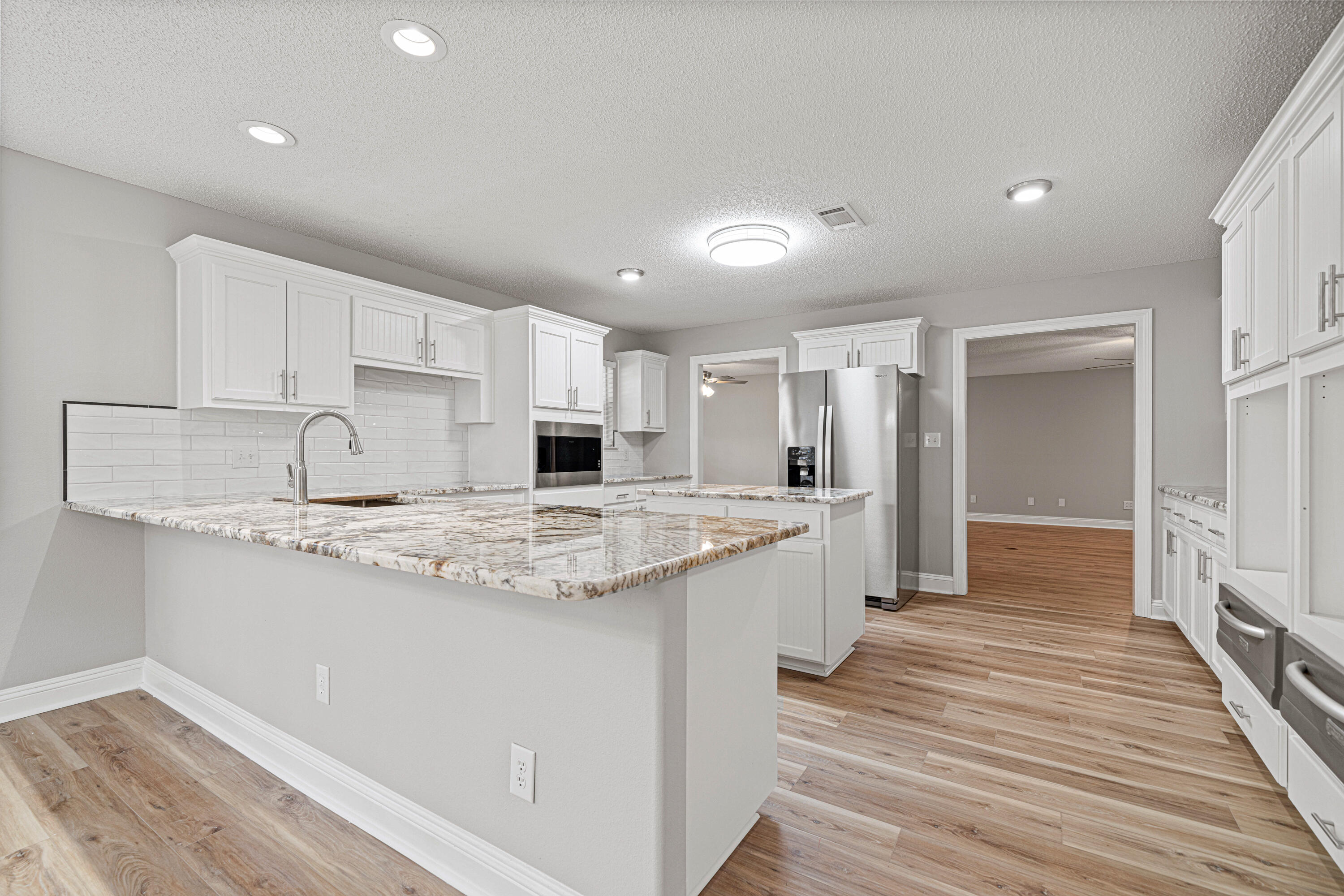 This wont last on 10 acres 100% Updated!! 2 Ovens on order and stove top..New Roof 2025, New Paint, new updated kitchen and baths with granite counter-tops and new appliances, new flooring, 100% Move in ready what a deal --2017 AC- 7151 Stucky Rd, Century, FL 32535 is a spacious single-family home nestled on 10.49 acres of land in Escambia County, Florida. Built in 2008, it offers a blend of privacy, rural charm, and modern amenities.Property Highlights- Size: 2,391 sq ft of living space- Bedrooms/Bathrooms: 4 beds, 2 full baths- Lot: Over 10 acres, 90% cleared- Garage: Attached 2-car garage- Kitchen: Chef's kitchen with double convection ovens, warmers and built-in microwave, and walk-in pantry Master Suite: Two walk-in closets and spacious layout
- Utilities: Central heating and cooling, natural gas, and cable available