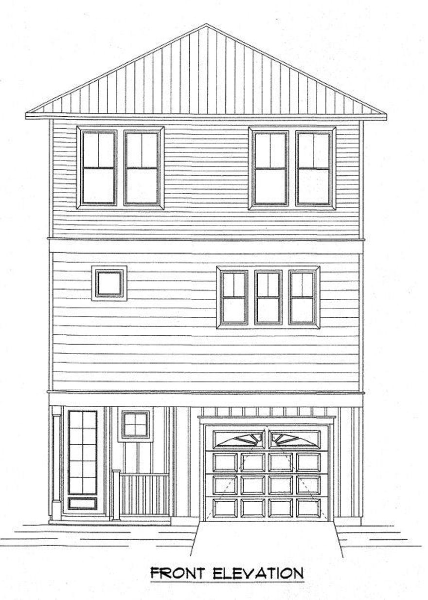 The Connor, with 2,160 sq ft, 4 bedrooms, 3 full baths, half bath, open floor plan and garage. The first floor Master suite with walk in closet and private covered patio make this a retreat for certain. Along with a over sized shower and double vanities. The main floor with 9' ceilings, modern trim, ceramic wood flooring. The living/dining/kitchen area open to an over sized covered porch. The large kitchen with quartz counters, island bar seating with pendent lights, makes room for everyone. Up stairs, one guest room with private bath. two guest bedrooms with shared bath along with a large laundry room. Lighthouse Pointe is conveniently located off 331 & The Bay, close to schools, parks, the beach towns of 30A and multiple beach accesses.