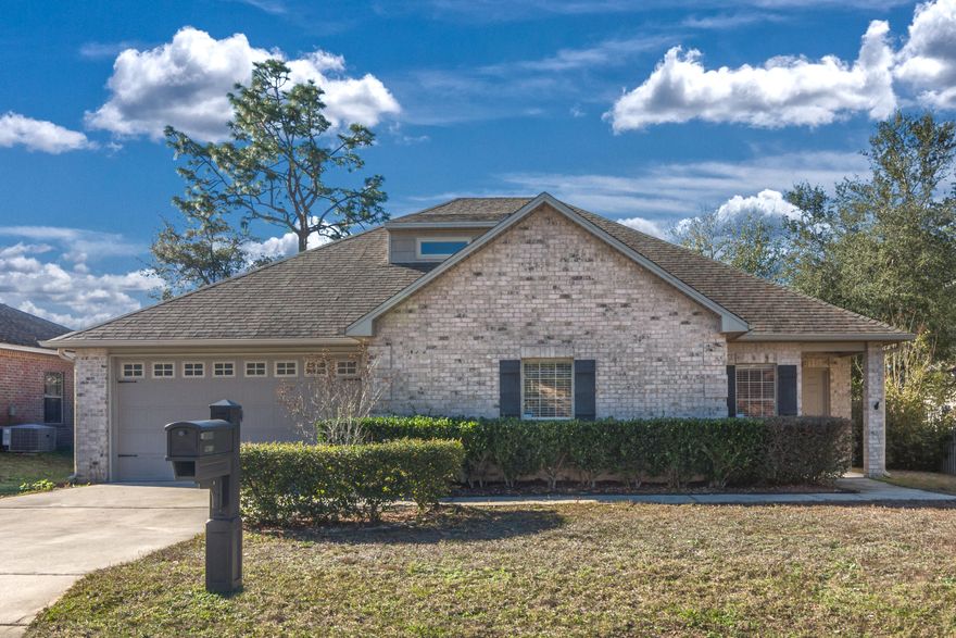 Welcome home to Duggan Pond Estates! This beautiful move-in-ready home is located in one of the southern-most subdivisions in Crestview which means a very short commute to Eglin AFB and 7th Special Forces Group. This home is MOVE-IN-READY! As you enter the home the 9' ceilings give you that ''spacious feeling'' in the main area. In addition, you will love the open concept of the main living area along with the beautiful laminate flooring and crown molding. The kitchen offers ample cabinet space plus a nice sized panty, granite counter tops, breakfast bar and stainless-steel appliances. The Master Bed/Bath is impressive with double French doors leading to the bathroom area which offers granite counter tops with double vanity sinks along with walk-in shower and garden tub and a large walk-in closet. All 3 bedrooms are carpeted, and 2 bathrooms are tiled. The second story is a homeowner's dream with large 23 x 14 bonus room with so many options in which this space could be utilized  office, play area for the children or a man-cave. The backyard is fenced for privacy and this lot is flat  a huge plus in our area. Call us today to schedule a showing.