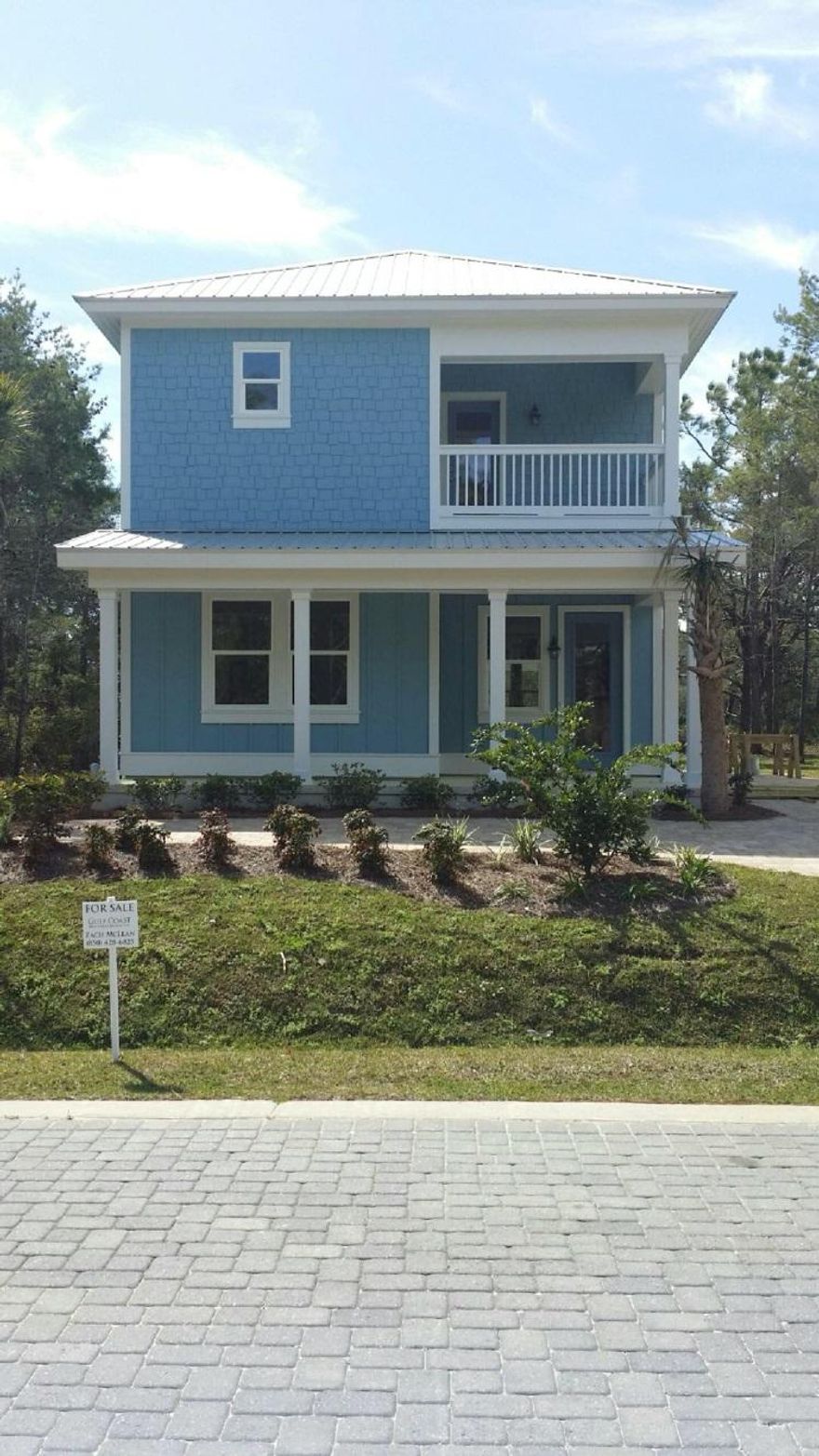 New 4 bedroom home with over 2,000 sq ft. in secure gated subdivision that is walking distance to the Gulf. Home is currently under construction. There is a beautiful Community Pool and Clubhouse and cobblestone roads make this a truly charming new neighborhood.