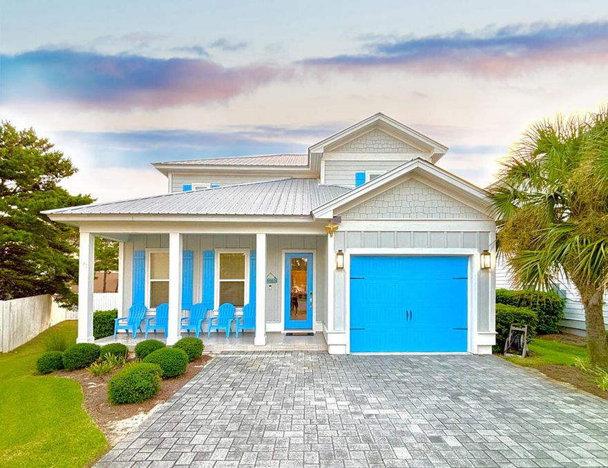 Discover the charm of this beautiful home, located in an exclusive, peaceful and highly sought-after gated community! This 4BR / 4.5 BA property, boasts over 2,500 sq ft ofmodern living space; and is situated in a private cul-de-sac. Take a short stroll to the Gulf Coast, and enjoy the neighborhood's beautiful cobblestone streets, sparkling community pool, and luxurious clubhouse. Don't miss this rare opportunity to live in your dream home!