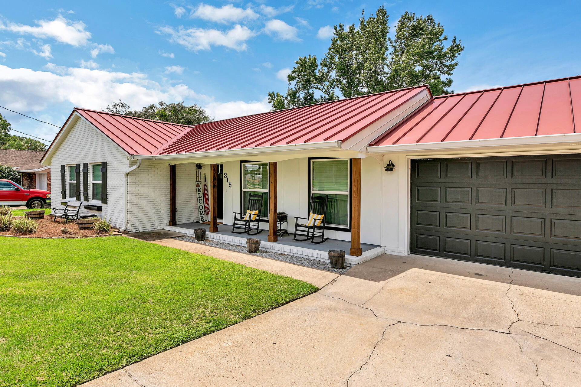 This beautiful ranch house has so many updates, you must come see. Let's first talk about the backyard sanctuary complete with pool, spa, play area, fire pit, storage shed, TV area and covered patio. This area is an amazing extension of the home that is ready for entertaining. The house has an open floor plan with two living areas and a game room/office. You will love the fireplace in the Den. NO HOA. Buyer to verify all dimensions and important details.