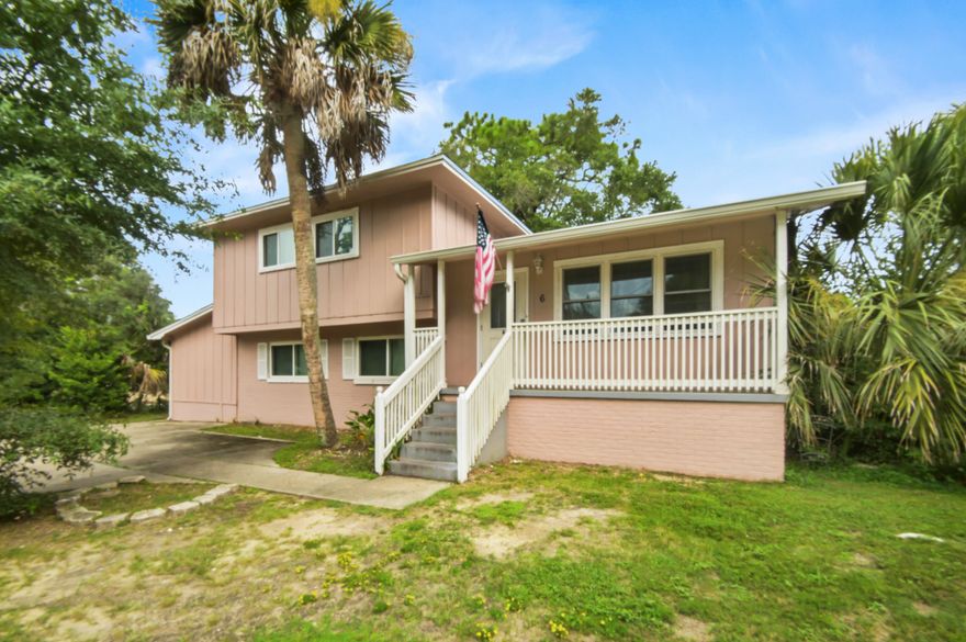 This updated home is truly shocking with its perfect use of space! With 5 massive bedrooms, each with its own dedicated bathroom, this home is a dream for those with large families, investors, and those who often entertain guests. Located just north of East Hill, this home is located on cul-de-sac in a small neighborhood with quick access to downtown, the airport, the mall, and famous beaches. Stepping inside you are greeted by a split floorplan, providing ample privacy to the bedrooms. The kitchen overlooks the backyard and features stainless steel appliances, a breakfast area, and granite countertops. Downstairs, the living area is massive, combining the dining and living areas seamlessly. This room features a fireplace, perfect for warming up on a cold NW Florida night. Four of the bedrooms have en-suite full bathrooms and can easily accommodate a king beds. The remaining bedroom can be used for an office or a guest room with room for a queen bed, and has a bathroom in the hallway. The crown jewel of this house is the attached in-law suite/ADU with its own full bathroom, kitchenette, and private entrance. The outdoor space is fantastic with a covered front porch, a wooden deck, and a large backyard. Whether you want to use this house as an investment property, a primary residence, or a mix of both, you NEED to stop on by and check it out! 2020 ROOF, 2023 HVAC, 2024 paint, hurricane windows, updated wiring, and 2024 flooring (NO CARPET THROUGHOUT!). STR/Rental/Investment/Airbnb income was $60k in 2023 and 48k in 2024.