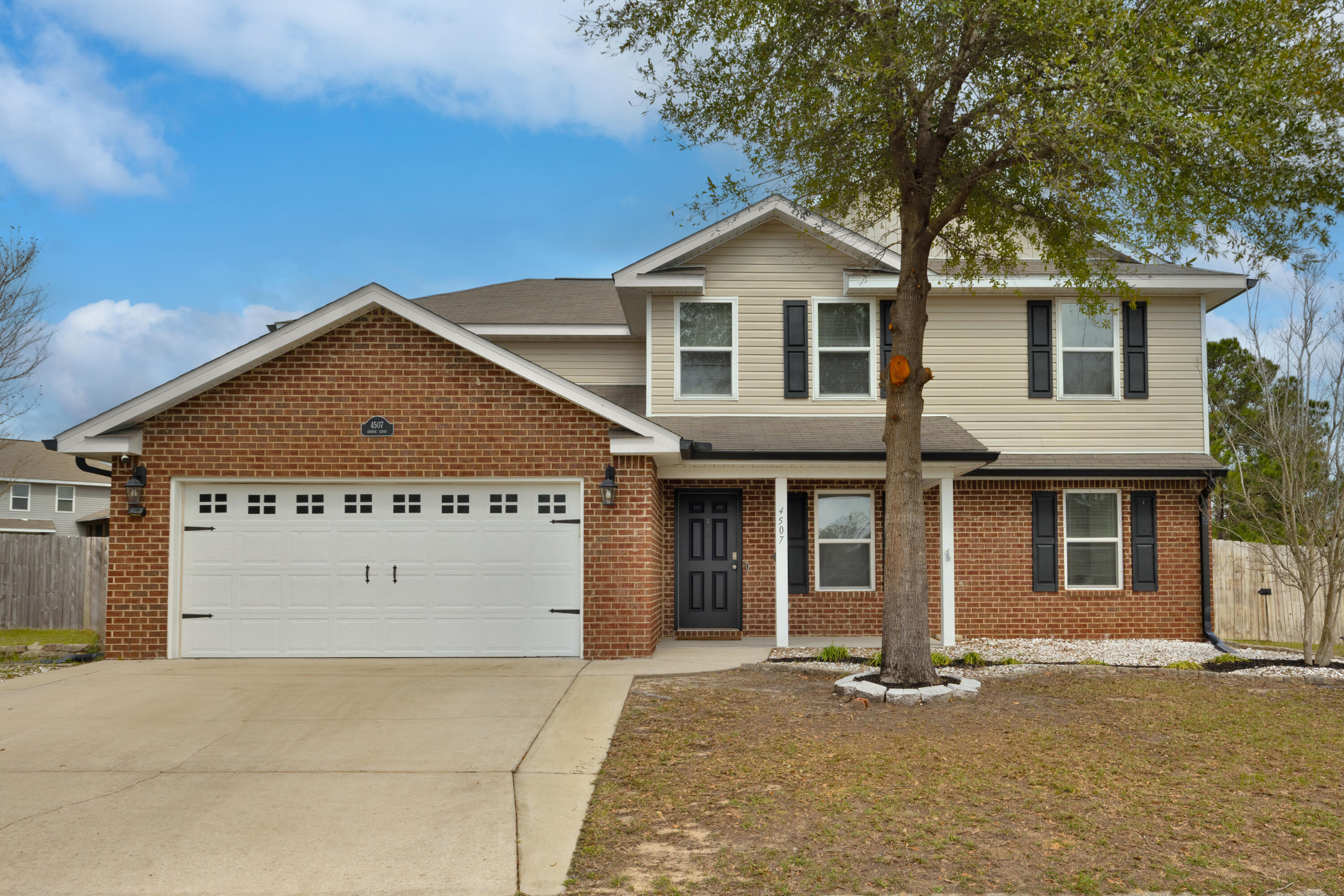 *** Move in Ready with a Large Flat Backyard! ***Don't miss out on the amazing home, ready for new memories to be made. As you walk into the front door you enter a large open airy space; where your living room, kitchen, and dining space all meet each other. Perfect space to host all you friends and family. The Primary suite and ensuite are all on the first floor, also a half bath and laundry room. As you go upstairs you are greeted with a large bonus space. Your other 4 bedrooms and a full bath are also located on 2nd floor. Once you step outside you see the huge backyard, perfect for fun and entertainment. The possibilities are truly endless what you can do with it! This home is also located in a small cul-de-sac.