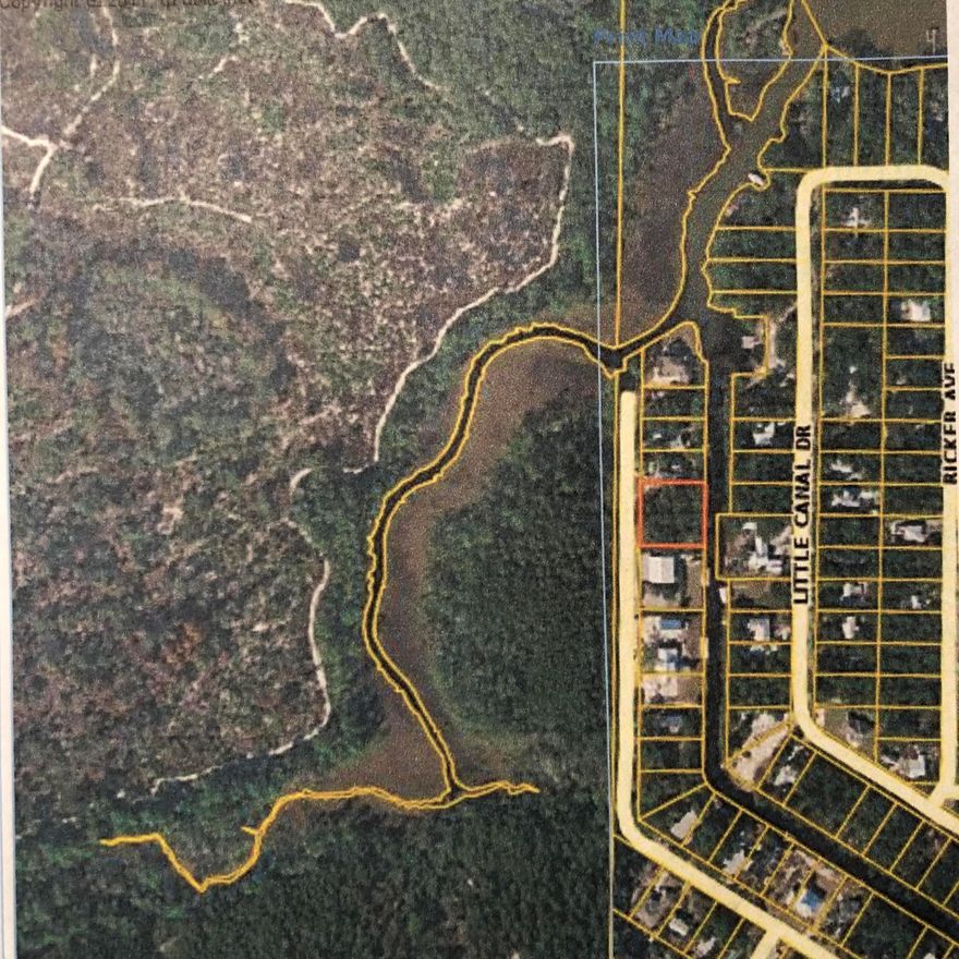 Only two adjoining waterfront lots this close to the Bay for sale in Daughettes and across from the State Forest. You can have an estate size residence on this lot over 1/2 acre. Selling lot 67 and 68 together making this one of the last great opportunites on a dead end cul de sac right next to the Bay. Very quiet and private. Daughettes has an annual dredge fee paid to the county to dredge the canal and it appears on your annual property taxes. You'll never regret investing in the future and making this quiet street your private enclave.