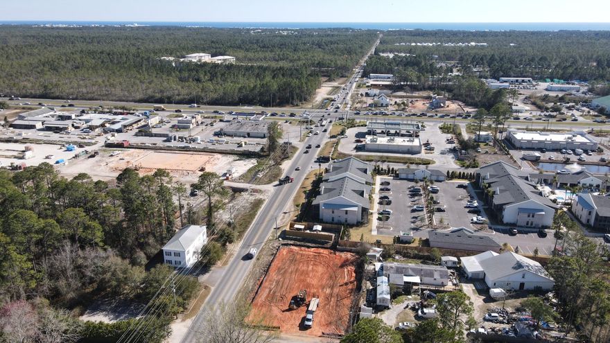 READY TO BUILD ON! Outstanding location that is in the heart of Santa Rosa Beach! DEVELOPMENT ORDER APPROVED for 2,400 sq ft and 10 parking spots. ALL wetlands permits have been issued. Located behind Cefco and 393 North Apartments and across the street from the NEW Greg Orr Marine Center.