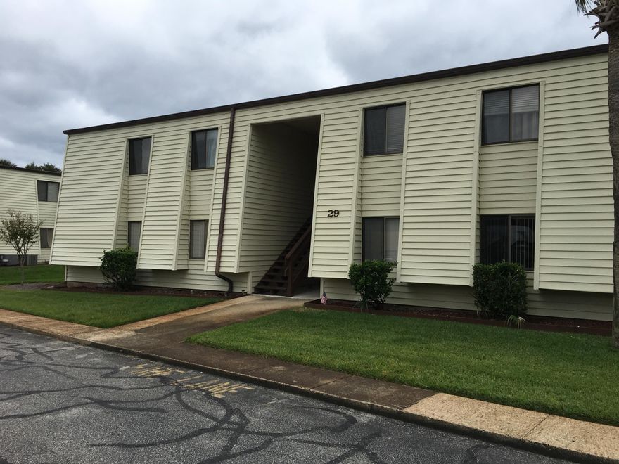 FIX-ER-UPPER: This unit is being sold AS IS. But, if you are looking for a Low Priced, 2 bedroom condo in a fantastic complex on the Intercoastal Waterway with a DOCK, POOL and TENNIS court... Here it is.