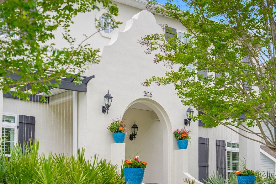 ** Architectural Masterpiece with Carriage House and Heated Saltwater Pool & Spa ** Step into a world of outdoor elegance and entertainment with this stunning property. The backyard is a true paradise, featuring a private heated saltwater pool complete with a sun shelf and a soothing waterfall spa, all framed by a stylish pergola. Surrounded by beautifully landscaped gardens filled with vibrant flowers, lush plants, fragrant citrus trees, and the shade of palm, this outdoor space is both serene and inviting. Natural shell stone pavers elegantly encircle the pool and outdoor area, leading you to an impressive outdoor granite kitchen equipped with an ice chest, fridge, grill, sink, and cooktop--ideal for alfresco dining and entertaining guests. Gather around the lighted tiki bar, complete with a sound system, TV, stone bar, ice chest, two mini fridges, and a wine rack for your enjoyment. The full bathroom conveniently located by the pool ensures that your guests can refresh without having to enter the main house. Relax under the large covered patio featuring an electric fireplace, and enjoy the enchanting ambiance created by color-changing lights surrounding the pool and throughout the outdoor entertainment area. The pool and spa are heated with natural gas and fully automated via the Pentair app, allowing you to enjoy a perfect swim at any time. 

Stepping inside, the main house offers an exquisite blend of luxury and comfort. This meticulously designed residence features 3 spacious bedrooms and 2.5 baths, including a master suite with a jet tub equipped with speakers and ambient lighting, creating a spa-like retreat. Both bathrooms are enhanced with double vanities, providing ample space for daily routines. 

The executive office, complete with built-in workspaces and lighted shelving for decor, creates an ideal environment for productivity. Architectural details such as columns, arches, and board & batten accents add sophistication throughout the home. The chef's kitchen is a dream, featuring tile flooring, a built-in 5-burner gas cooktop, and stunning granite countertops, all flowing seamlessly into the living areas adorned with hardwood floors. 

Enjoy peace of mind with a full house automated Fantech ventilation and air filtration system, ensuring a continuous flow of clean, fresh air. Additional features include storm windows and doors, plantation shutters, a durable metal roof, and energy-efficient spray foam insulation. 

For added convenience, the property includes a 2-car garage with a thoughtfully designed carriage house above, which features a stair lift for easy access. The carriage house offers a cozy bedroom, a full bath with a luxurious waterfall spa shower complete with 8 jets, a kitchen with new stainless steel appliances, and a comfortable living room that opens to an expansive deckperfect for hosting family and friends. 

This luxurious property is a rare find, offering an unparalleled lifestyle of comfort, elegance, and entertainment. Don't miss your chance to make this exquisite home your ownschedule a private showing today!