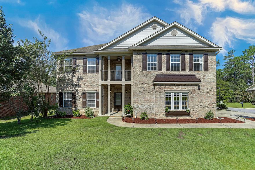 WELCOME TO DUGGAN POND ESTATES.  Located in the southernmost subdivision in Crestview boldly stands this 4 bedroom 2.5 bath house with nearly 2800 square feet of living space.  The bottom floor features an expansive living room open to the eat-in kitchen area, a dedicated office space off the front entrance and a half bath.  All of the bedrooms are on the second floor which includes a massive master bedroom and ensuite.  The second floor also has a private balcony that view the neighborhood from the front of the home.  The property is located on a corner lot with a privacy fence encompassing the back yard.  Duggan Pond Estates is a very short commute to Duke Field, Eglin Air Force Base and everything Destin has to offer. Consider this house for your next home.