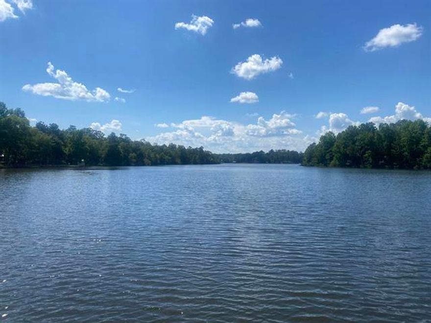 PRICE IMPROVEMENT! Gorgeous waterfront lot on Point A Lake, in Andalusia, Alabama, a 700 acre lake used for fishing (bass, bluegill, shell cracker, crappie, and catfish, etc), boating and other water sports. This lot is surrounded by water on 3 sides giving it over 600 foot of water frontage. You don't even have to leave to launch/load your boat, as a private, deep water, boat ramp is included (access shared with neighbor). The property is selectively  cleared with several large, hardwood trees remaining for shade and beautification. Property has current survey, power, well and temporary septic tank. The possibilities are endless with this lot and must be seen to be fully appreciated. New price reflects repairs needed to seawall.