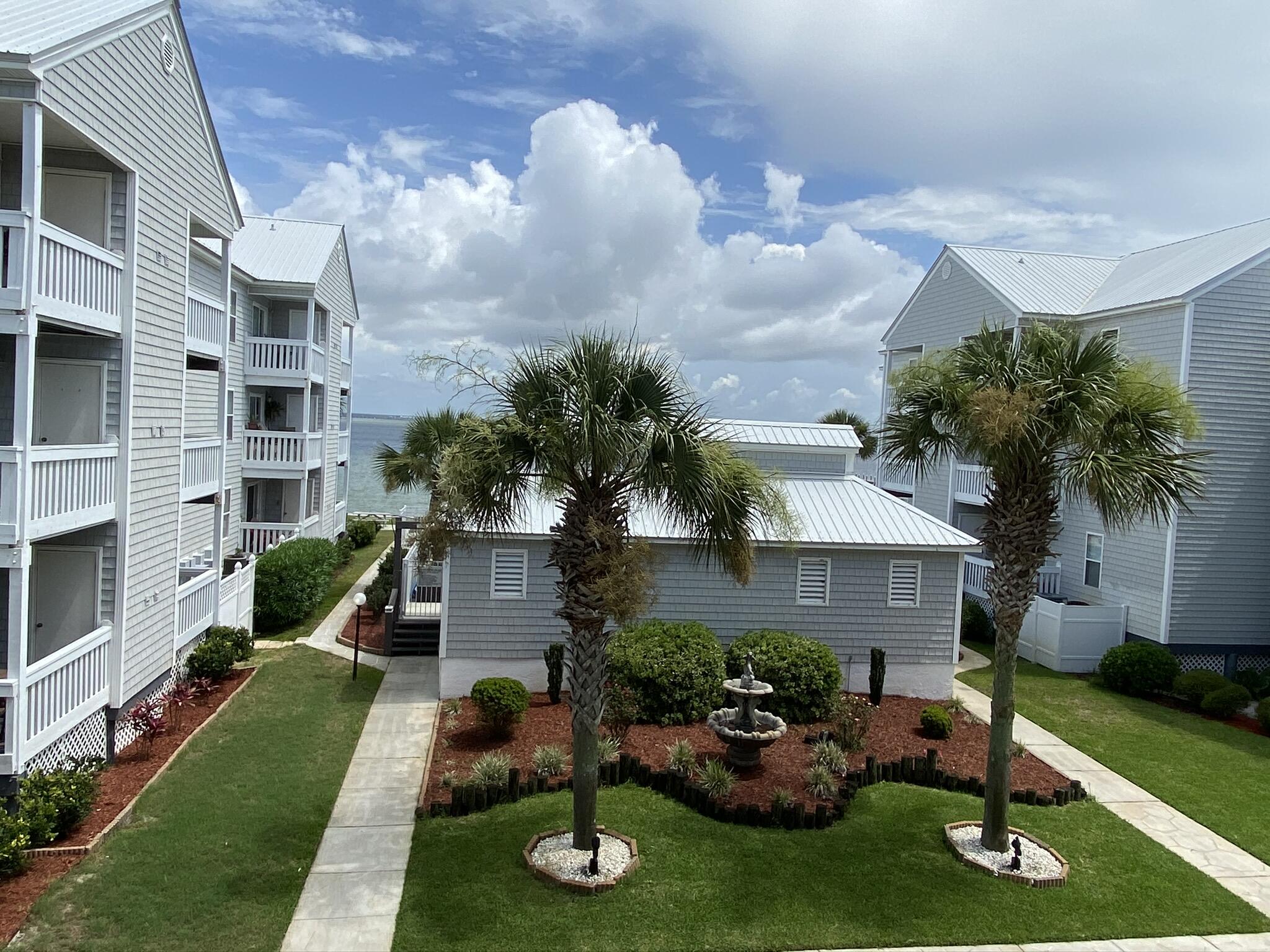 Hermitage by the Bay offers both bay and beach access. Ideally located on beautiful Okaloosa Island this condo has been tastefully remodeled. Featuring all new appliances, decor, flooring, granite and more. This unit is ready to move. Corner unit with views of the bay and plenty of natural light to accompany.
