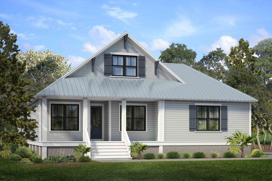 NEW CONSTRUCTION in Dune Allen Beach located on Hillcrest Drive! HILLCREST COTTAGES offers well appointed two-story homes designed with spacious, ground floor living in mind. It's rare to find homes that provide this much living space on the first level. The main level offers covered front porch, an open living area - kitchen, walk-in pantry, dining area, with the living room opening to a large covered rear porch. The master offers a spacious master bath with a large walk-in closet. The ground floor has two additional bedrooms, along with a mudroom, laundry room and attached two-car garage. The second level has an additional bedroom/bonus room, full bath and large storage closet. Quality Finishes - Wonderful Location.