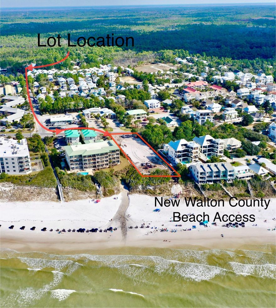 Beautiful, perfectly nestled lot in the low-density, quiet, gated community of Somerset Bridge in Seagrove. Build your dream home on this large .35-acre lot on a cul-de-sac tucked just off 30A in this premium location with easy access to the sugar-white sand beaches and turquoise waters of the Emerald Coast. Close to all that 30A offers, this lot is only a four minute walk to a new regional beach access. The lot backs up to the neighborhood lake and boasts picturesque views overlooking the flora and fauna of Point Washington State Forest. Enjoy easy access to highly acclaimed restaurants like Cafe 30A, world class shopping, entertainment and more in Seagrove, Seaside, WaterColor, Rosemary Beach and all along the 30A corridor.