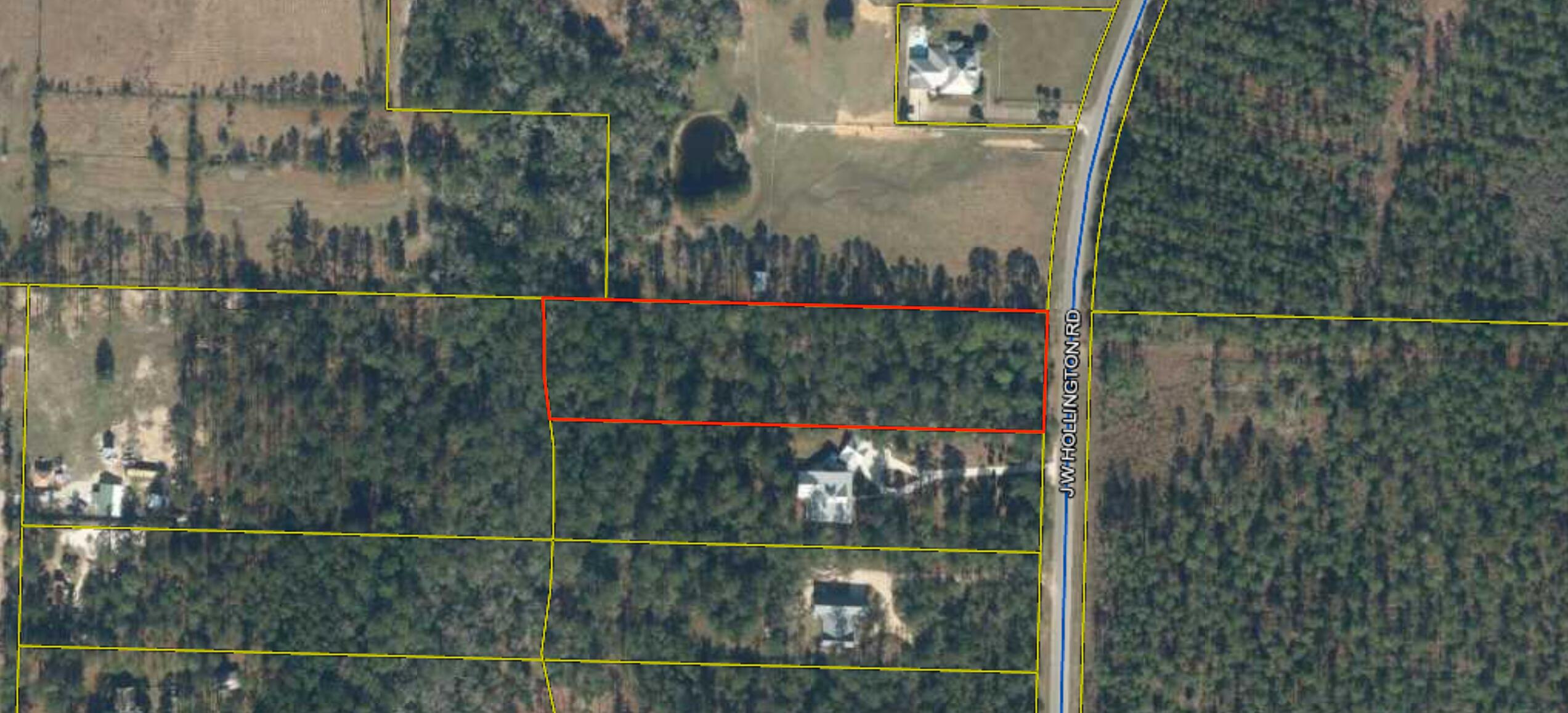 This 3.0 Acre Parcel/Wooded Lot available in a quiet secluded area is just .3 miles north of HWY 20, 5 minutes to Freeport, Hwy 331 and 30 minutes to ECP airport. Take 331 south and your 20 minutes from the beach. No HOA. This lot is ready for a dream home, RV or double wide. There is a small stream on the west boundary line of the lot. Flood Zone X