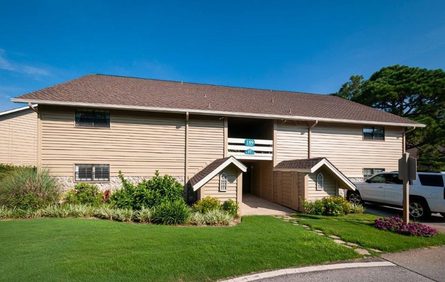 This bottom floor unit comes furnished with all the furniture shown in the photos. Amazing vacation rental investment, second home or full time residence! Seascape offers deeded beach access, five pools, multiple tennis courts, and an 18 hole golf course.  Nearby the Seascape Towne Center  also boasts a variety of restaurants, entertainment and shopping.