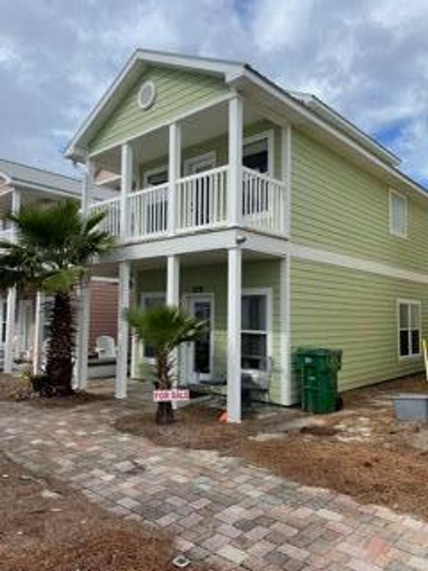 SHORT TERM RENTAL BEACH HOME.  Sixty yards from the beach access.  Four bedrooms, three baths, sleeps 12 with two sleeper sofas.  This home is fully furnished and rental ready.  NO MANDATORY HOA.  There is a $50 annual fee for the use/maintenance of the common lift station. If you are looking for that beach rental investment you won't find anything nicer than this.