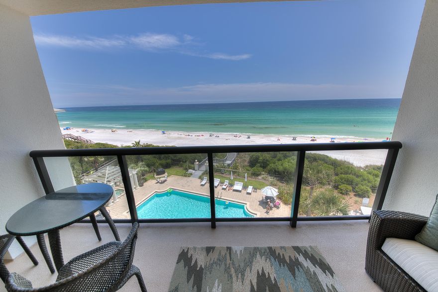 Gulf Front Living awaits you. Only 19 residents have the priviledge of residing at Park Place. Enjoy breathtaking views of the turquoise waters of the Gulf of Mexico from this top floor condominium. This four bedroom condominium boasts elegant, contemporary lines and a new custom designed kitchen and dining area.All Interior Design by Bill Musso of Musso Design Group in Atlanta. You and your family will enjoy the finest amenities at your fingertips, including a private beach walk over, gulf front pool, hot tub, children's pool and cabanas equipped with summer kitchens. You will never have to leave this exclusive gulf front oasis.