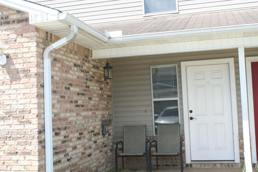 Investors this has been a great rental; First time homebuyers this could be your home. All bedrooms are located upstairs; half bathroom downstairs. Convenient location between both bases.