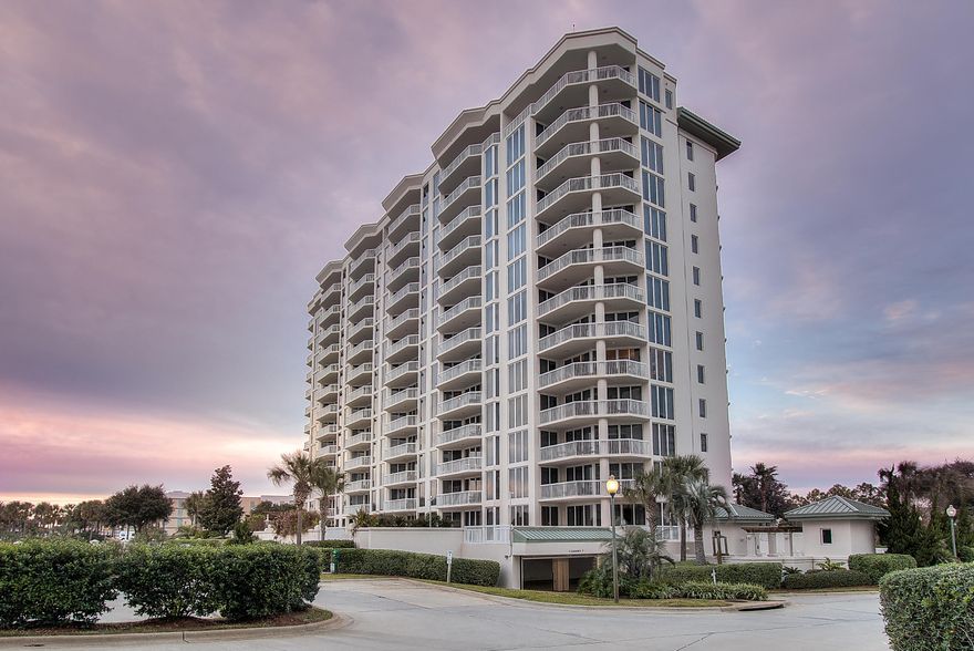 Fully furnished and lowest priced condo in St. Lucia! Beautiful gulf views await you on this 8th floor condo, which are available from your own private balcony, living room, and both bedrooms! Condo also features tile in the foyer, living room, kitchen, dining area, and both bathrooms. Additional features of the unit includes deeded covered parking and personal storage cage. Located in the heart of Destin, Silver Sands Beach Resort has much to offer. One dazzling feature of the resort is the 7,500 square foot lagoon- pool, complete with a waterfall and luxury cabanas surrounding the pool. The resort also features a fully equipped fitness center, Ruth's Chris Steakhouse, full-service salon and spa,