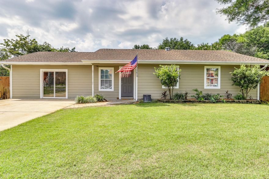 Paradise Awaits!! Stunning 4 Bedroom 2 Bathroom Plus Office POOL home in a VERY convenient location! This modern home has been updated from top to bottom! It features Hardy Board Siding and double Pane insulated windows with a newer roof! As you walk in you will be welcomed into a Beautiful renovated Kitchen that features White Shaker Cabinets and beautiful Granite countertops with HIGH END Stainless Steel appliances. You will also notice the fresh paint throughout the whole Home and the new LVP flooring and carpet in the bedrooms. Lets not forget the updated bathrooms that feature new vanities and showers! The backyard is a paradise all its own! It features a LARGE in ground pool with beautiful landscaping and wet Bar. HVAC replaced in 2018 Hot water heater NEW! This home is ready for you