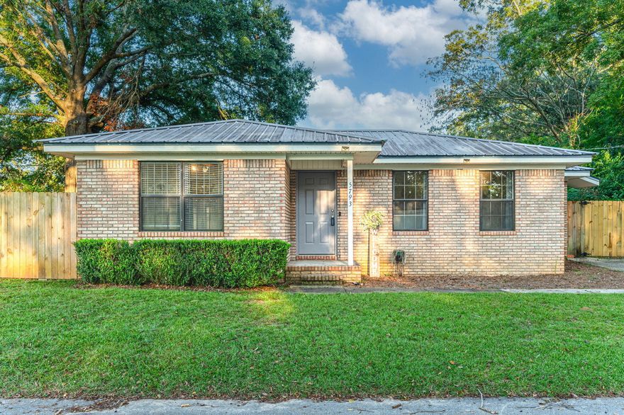Don't miss out on this charming home! Enjoy a fully fenced backyard on a spacious corner lot. NEW FLOORING! The home has been updated with new paint and refinished kitchen cabinets. New HVAC system and water heater. Great location with just a short drive to local shopping and the beaches.