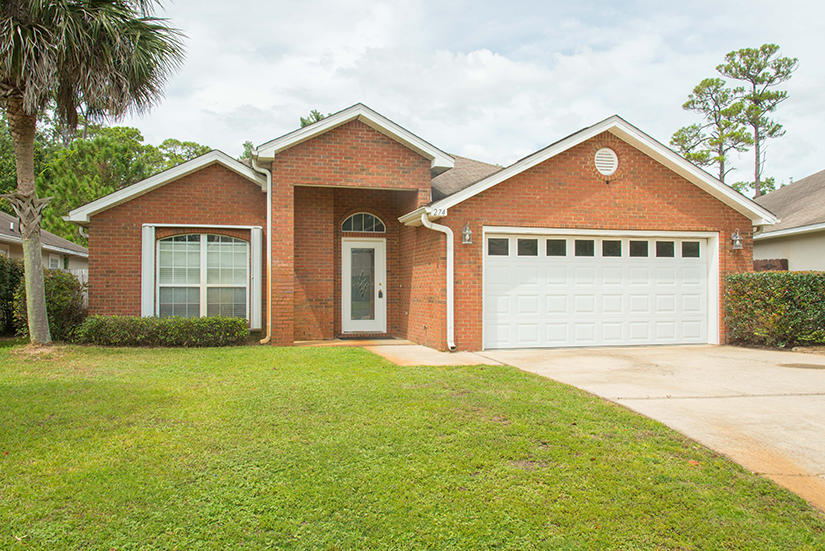 Gated community! Close to both bases. New paint and new flooring! All brick home, 4 bedrooms and 2 bathrooms. Tankless gas water heater! Home requires electric and gas. Lawn pump and sprinkler system. NO pets allowed and no smoking inside home or garage. Showings will not begin until 5/15/2023.