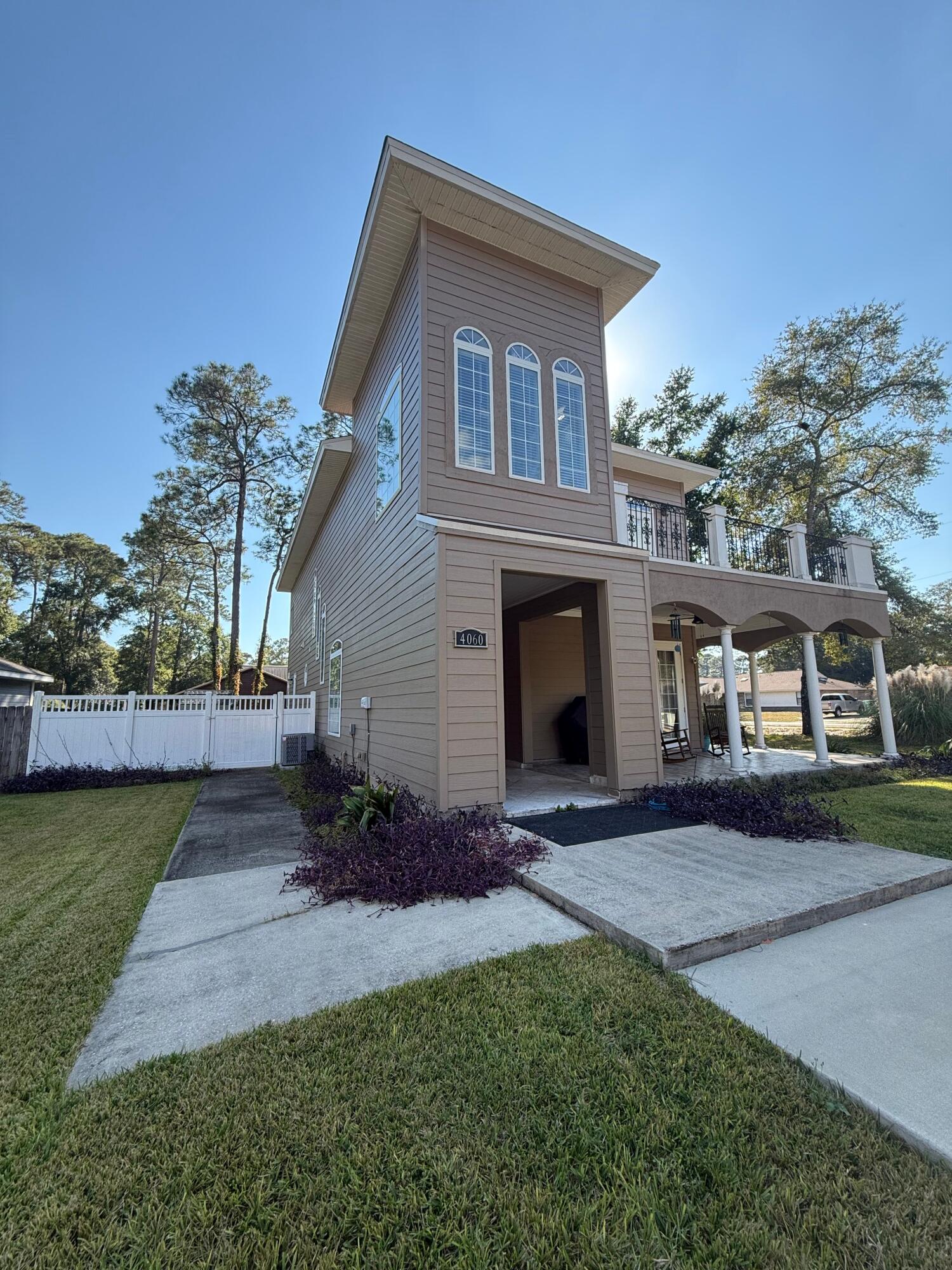 Welcome to this charming 3 bedroom, 2.5 bathroom home located in Niceville. This updated house features a double vanity in the master bathroom, a walk-in shower for added convenience, and tray ceilings for a touch of elegance. The Jack and Jill bathroom is perfect for accommodating guests or family members. Enjoy the beautiful Florida weather on the wrap-around porch, perfect for relaxing. Additional outdoor storage is available in the shed, providing ample space for all your belongings. Don't miss out on the opportunity to make this lovely house your new home!