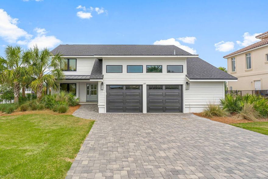 CALLING ALL BOAT LOVERS!! Come see this wonderfully renovated home, or rental investment, located in the highly sought out Holiday Isle of Destin. With an added 1000 sqft this 4 bedroom 4 bath home, has double master bedrooms with balconies overlooking the canal and harbor. Brand NEW 45ft. 23k lbs. boat lift with 85 ft along the deep water canal that can dock another 60 ft boat. Yes, 2 boats! Brand new salt water pool, new roof, HVAC & hot water heater. Marble Kitchen with all new cabinets and stainless steel appliances, Sub-zero fridge, Wolf Stovetop & Oven and state of the art microwave. The double masters upstairs overlook the Destin Harbor for incredible sunrise views and canal activity. Office upstairs could be perfect for bunk room. Private Beach access.
