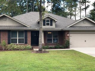 Gorgeous all brick craftsman style home. This Adams Model home has 4 bedrooms, and 2 and a half baths. The master bedroom is very spacious with a large master bath. Each room is very spacious with bathrooms close to each. This all gas home features ceramic tile in the wet areas, wood in the family room, dining room, and hallway, and carpet in the bedrooms. This home has all stainless steel appliances to include a gas stove. You can feel secure with the security system that has been wired in, and the entire house has blinds so you can be worry free when moving in.