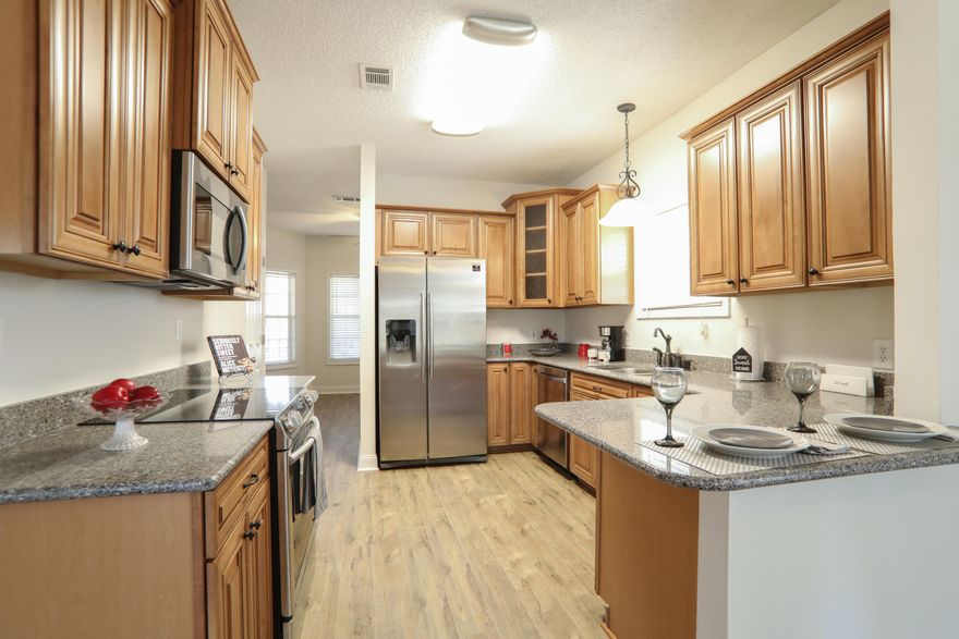 100% Move in ready In Santa Rosa Beach!!3/3 1787 SF! OVER 1/2 Acre -New interior Paint, New Stainless steel appliances, New Laminate floors, new carpets,new paint... Etc. Etc. Room sizes approx, to be confirmed.