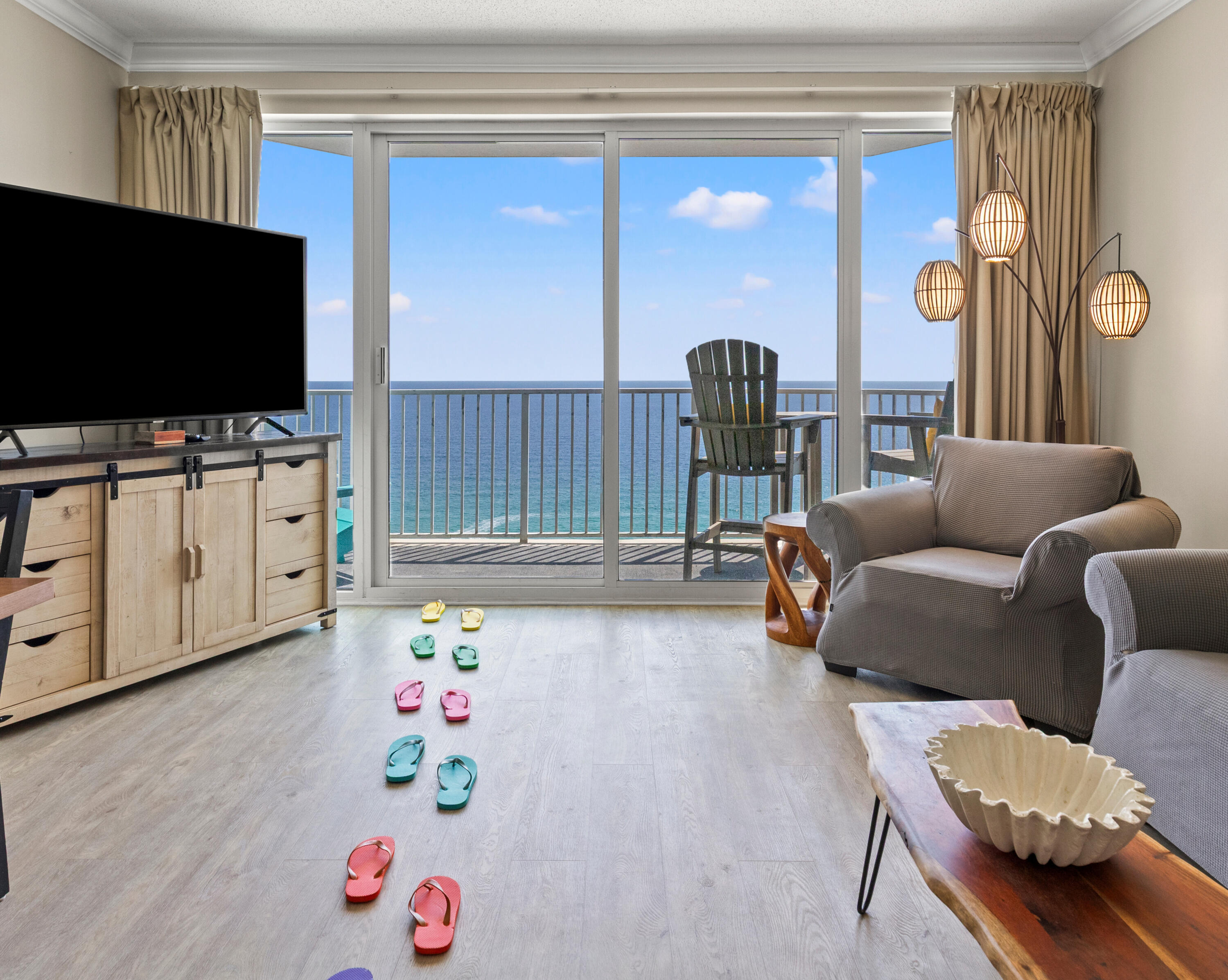 Welcome to your slice of paradise on the white sands of Panama City Beach! This beautiful 1 bedroom, 1 bathroom gulf-front condo at the highly sought-after Boardwalk Resort offers breathtaking, unobstructed views of the emerald waters right from your private balcony.Perfectly located, you'll be just steps from popular attractions like Pineapple Willy's, WonderWorks, Signal Hill Golf Course, Ripley's Believe It or Not, and more--making this an ideal vacation spot or investment opportunity.