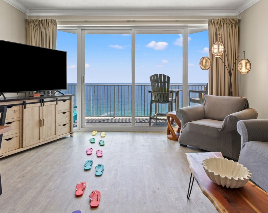 Welcome to your slice of paradise on the white sands of Panama City Beach! This beautiful 1 bedroom, 1 bathroom gulf-front condo at the highly sought-after Boardwalk Resort offers breathtaking, unobstructed views of the emerald waters right from your private balcony.Perfectly located, you'll be just steps from popular attractions like Pineapple Willy's, WonderWorks, Signal Hill Golf Course, Ripley's Believe It or Not, and more--making this an ideal vacation spot or investment opportunity.