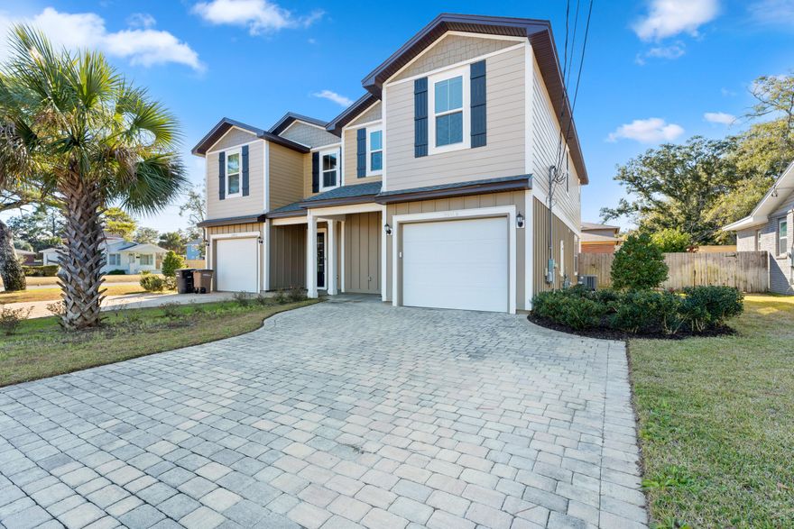 Don't miss this amazing opportunity to live in East Hill. This 2,016 sq ft townhome leaves nothing to be desired. Once you enter the home you'll immediately notice the double height ceilings in the foyer which leads to 10' ceilings throughout the entire 1st floor. The kitchen features granite countertops, white painted cabinets with ''soft-close'' drawers, and all stainless steel appliances including a refrigerator and gas range. Also located on the first floor is a half-bath room tucked under the stairs. When you head upstairs you'll find the three bedrooms, laundry room, and both full bathrooms. The large primary bedroom features tray ceilings and ensuite primary bathroom which features double vanities surrounded by granite countertops and a walk-in tiled shower.