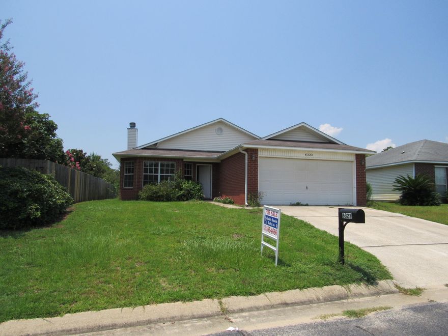 Subdivision is serene. Affordable Living! You will fine all new flooring and interior painting, new lawn pump. Floor plan is perfect for family living with breakfast bar adjacent to dining area,living room with fireplace, lots of windows, split bedrooms, and interior laundry room leading to the garage. Large master bedroom suite and bath room with double sinks, garden tub, walk-in closet, linen closet, and private toilet room. Vaulted ceilings with plant shelves and two ceiling fans. Subdivision features lake, boardwalk and gazebo. Owner will consider fencing back yard.