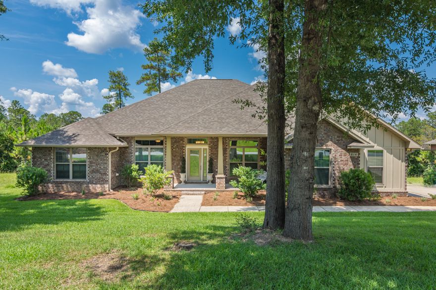 Why wait for new construction when you can own this beautiful, well-kept 2018 home which is turn-key ready for its new owners! With over 3000 sq. ft. this Thomas Built Home is located in the coveted Fox Valley subdivision in Southwest Crestview. The open and spacious floor plan has both a formal dining area and breakfast area. The gorgeous kitchen includes custom-built cabinets, a walk-in pantry with custom shelving, stainless-steel appliances, recessed lighting/under cabinet lighting, breakfast bar and granite counter tops plus plenty of cabinet space. The kitchen overlooks the Great Room (tray ceiling with crown molding) so you can enjoy visiting with guests while cooking/entertaining. This home offers three separate bedroom wings with an enormous master bed/bath suite which boasts