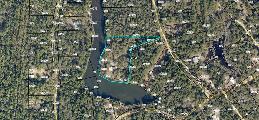 Have you always wanted to live on a lake? Here is you chance. Just minutes from I-10, out in the country. This property is 3.39 Acres of wilderness with roughly 719 ft of waterfront. Perfect spot for your lake house or retreat from the busy city life. Also have listed in MLS under single Family detached MLS #898326.  Buyer to verify all measurements and pertinent information.