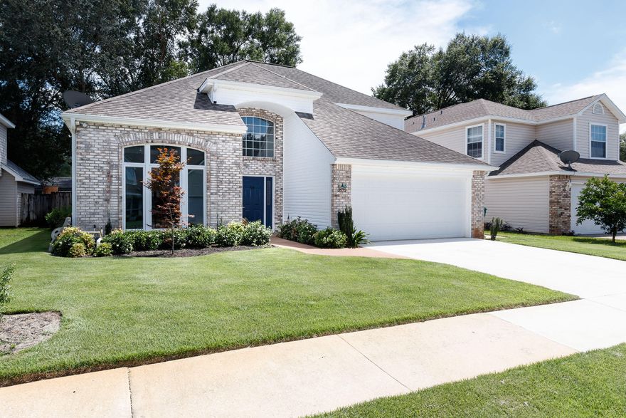 This is a charmingly renovated home that is 100% move in ready. There is also an office upstairs that can be utilized as a 4th bedroom. The house is immaculately maintained with the addition of an unbelievable Florida room, a completely renovated, open kitchen with large island, gas range, farmhouse sink and more! The master bedroom is large with a large walk-in closet that is also a pass through to the master bath. Upstairs there are two bedrooms and a large office that is currently being used as a 4th bedroom and a full bathroom. The location of the house and the cul de sac neighborhood really make this home stand out amongst its peers with incredible ease of access to the base and other amenities such as being close to area schools and more.