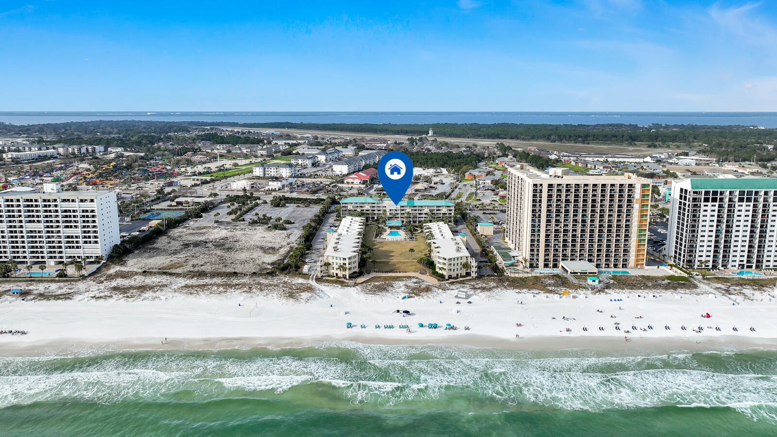 MOTIVATED SELLER! $25K Price Reduction! Escape to the sugar-white sands and turquoise waters of Destin with this charming 1-bedroom, 1-bathroom end unit condo at Silver Dunes! This fully furnished first-floor unit is your gateway to beachside bliss. This cozy haven has been completely updated and comes with stylish furnishings, move-in ready for you or your vacation rentals. A convenient sleeper sofa to accommodate extra guests. In-unit washer and dryer for added comfort. Step outside your door and unwind by the sparkling community pool, just steps from your unit. Sink your toes into the soft sand, mere moments away. Take a refreshing dip in the Gulf of Mexico's emerald-green waters. Silver Dunes offers a serene, low-density resort atmosphere, avoiding the crowds. A private beach area for sunbathing and relaxation. Family-friendly amenities like tennis court & basketball court, grill area, fitness room and the convenience of a storage locker near the beach. This complex is located close to shopping, dining and endless entertainment. This income-generating gem presents a fantastic investment opportunity! Don't miss your chance to own a piece of paradise in Destin.