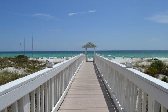 Gated Neighborhood of Caribe. This lot is 4th back from the GULF with Gulf Views from a Second Story home!. Listen to the surf and see the Gulf! This lot is located two lots away from the beach access and just steps to one of two community pools. Caribe is beachside and features 2 pools, tennis court, two beach walkover, close to Grand Boulevard, Sandestin, Silver Sands Outlets and many restaurants. Perfect location for your Primary, Secondary and Vacation Rental Beach House!ARB building guidelines for the lot are attached in documents.
