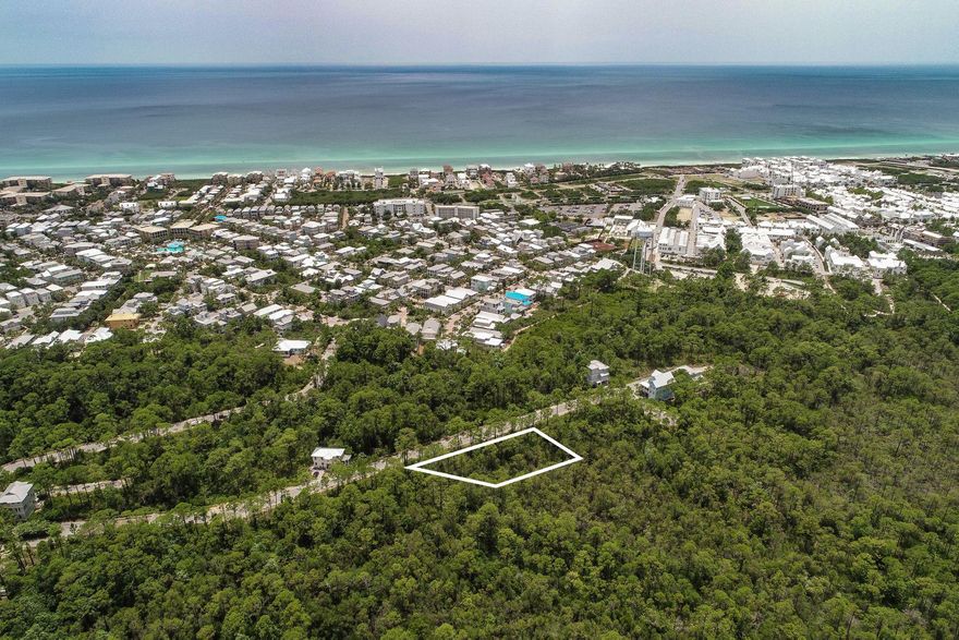 Opportunity to build your dream home is located within the quiet, gated community of Treetop Village. Treetop Village is located South of US Highway 98, nestled between Rosemary Beach and Alys Beach. The beautiful community offers gated entrance, a community pool, deeded beach access and ample privacy as it backs up the nature preserve, but also only minutes to all that 30A has to offer with boutique shopping, fine dining and tons of activities for kids and families. The potential building footprint for a single family residence on this large homesite would be approximately 43 x 43 with no build out time. Additional information available upon request.