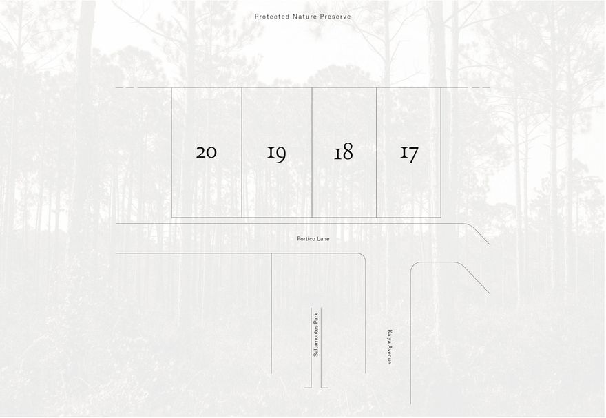 Located at the end of Portico Lane, 2,200 feet from private beach access, The Preserve Collection home sites are nestled at the north end of Kaiya Beach Resort. This collection of home sites offers a unique new experience to Kaiya with stunning newly designed home plans and a peaceful barrier of nature preserve. Lot 20 offers the option to choose between two new luxury floor plans, the Villa Araya and Villa Aniya - renderings and floor plans included in the photos to depict these available homes.