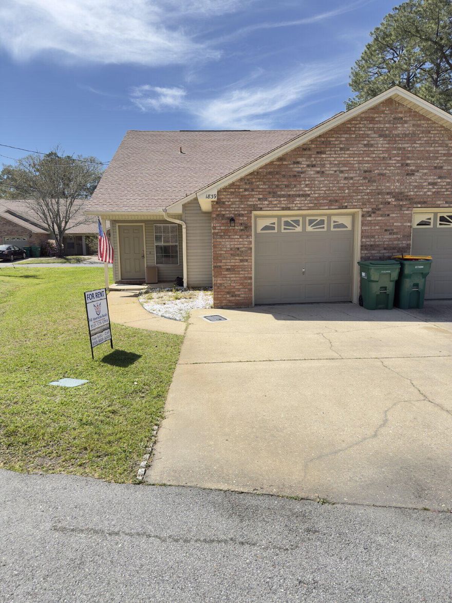 Enjoy the coastal charm of Fort Walton Beach at this delightful townhouse located at 1839 Sod Drive. This spacious 1,425 square foot home offers three beautifully appointed bedrooms, ensuring ample space for relaxation and rest. With two full bathrooms, mornings are seamless and stress-free, allowing everyone to start their day refreshed. The open-concept living area invites natural light to showcase the home's inviting atmosphere, perfect for both entertaining and unwinding. Modern conveniences blend seamlessly with timeless design, providing a truly comfortable living experience. The kitchen, equipped to inspire culinary creativity, flows effortlessly into the dining and living areas. Each bedroom offers a tranquil retreat, ideal for rejuvenating after a day of coastal adventures.