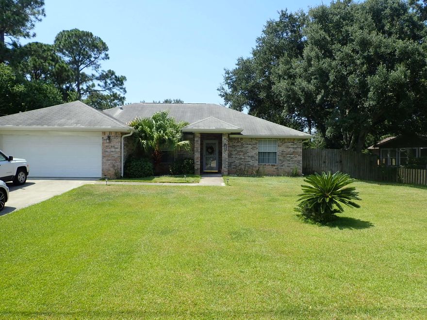 Open floor plan. Beautiful wood flooring, vaulted ceilings large living area, formal dining and great kitchen. House sits on a large lot, that is fenced in and has two sheds on it. Close to EVERYTHING!!!!!