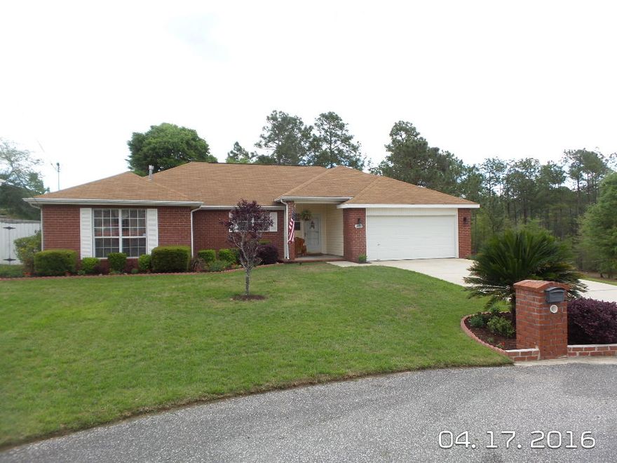 Available 08/15/2016..South Crestview home w/easy commute to bases, beaches, & shopping. 4/2 floor plan w/over 1900 Sqft of living space. Spacious kitchen w/island, nice white cabinetry & plenty of counter space. Eat in kitchen, open concept living room w/plant ledges, split floor plan, upgraded lighting, large laundry with cabinets, easy care Berber carpet, laminate flooring and much more. Neutral paint throughout, double vanities in the guest bathroom. The master is completely renovated and it fantastic, a must see. Open back deck with pergola, play set and area outdoor entertainment, above ground pool with pool care included in rental rate. Yard building, 2 car garage. No inside smoking. Pets will be allowed with owner approval and $400 nonrefundable pet fee.