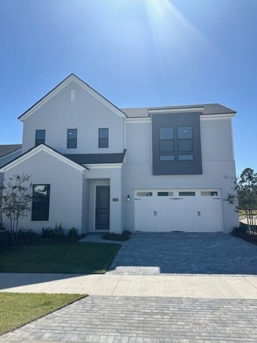 Delwood floor plan with Cottage front elevation. Under contract 9/26/2024.